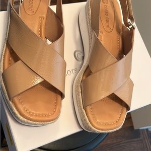 Corso Como patent sandals